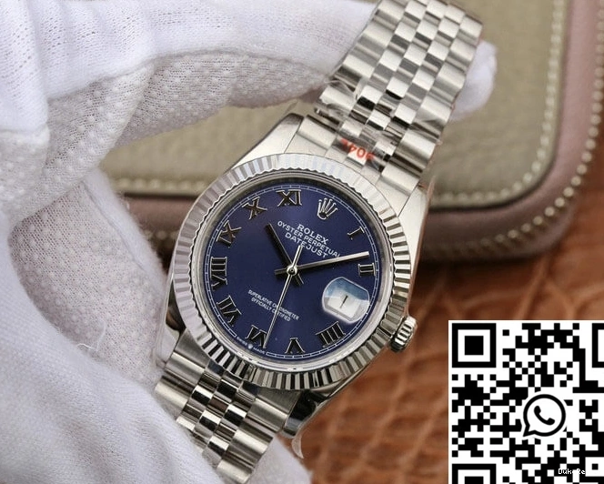 Rolex Blue 36MM Dial Factory Datejust GM 0913